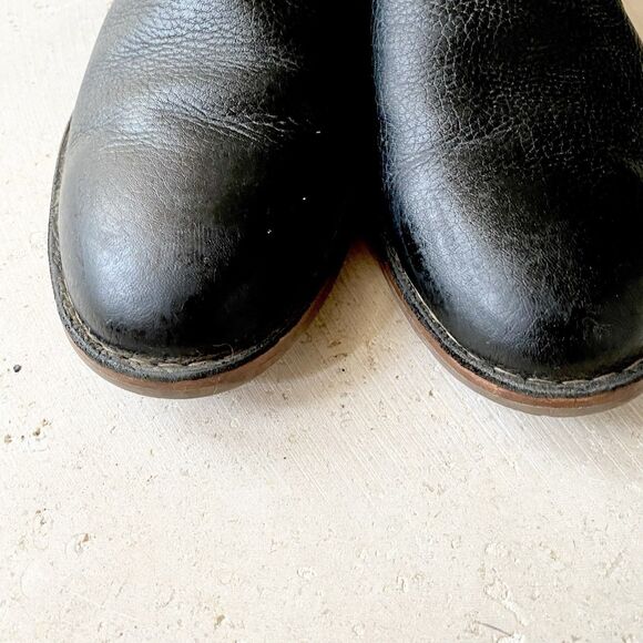 Trask Slip On Leather Loafers Model‎ 30 1075 Men’s Size 11 Black Vibram Casual main image 6